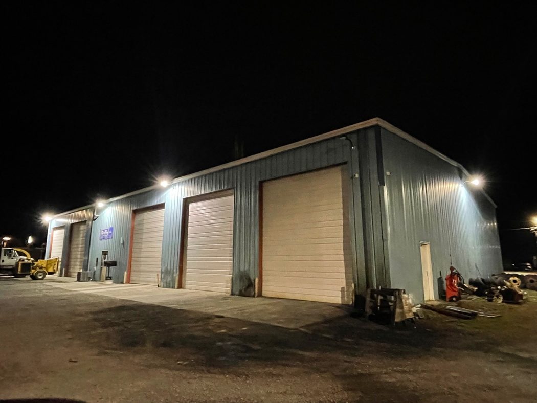 R.C. Transport shop and yard area