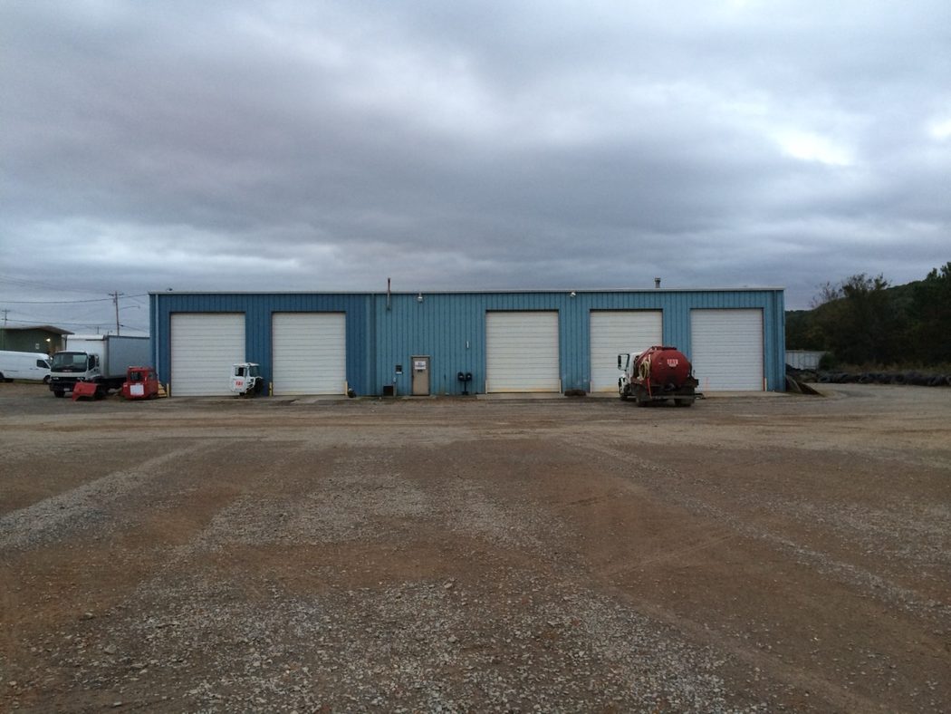 R.C. Transport shop and yard area